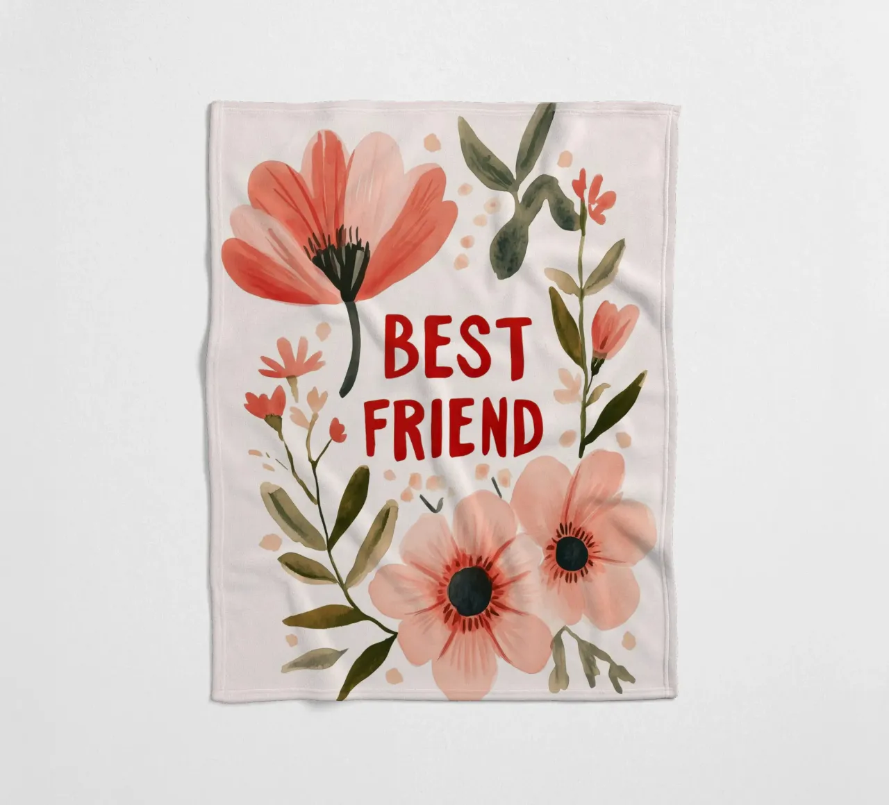 Best Friend coperta in pile da treechild