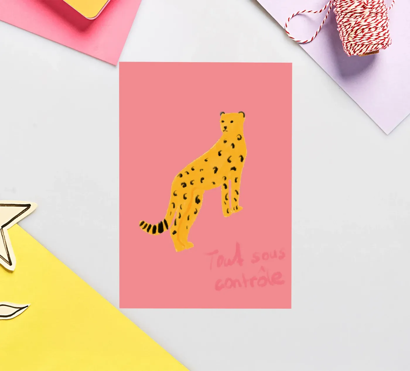 everything under control sticker by annaamabella