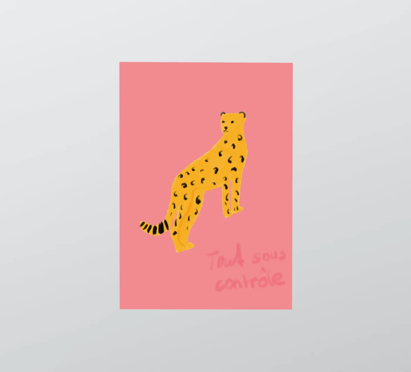 everything under control sticker by annaamabella