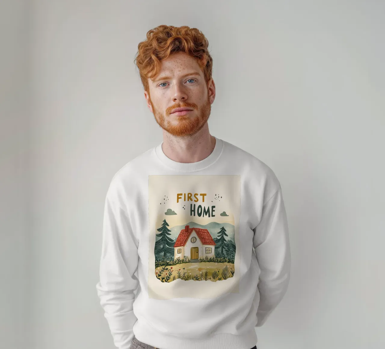 First Home (Version 2) felpa da treechild