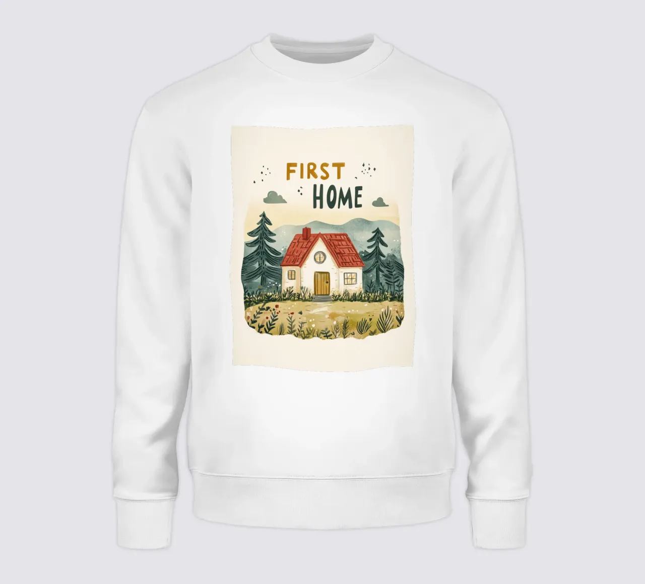 First Home (Version 2) felpa da treechild