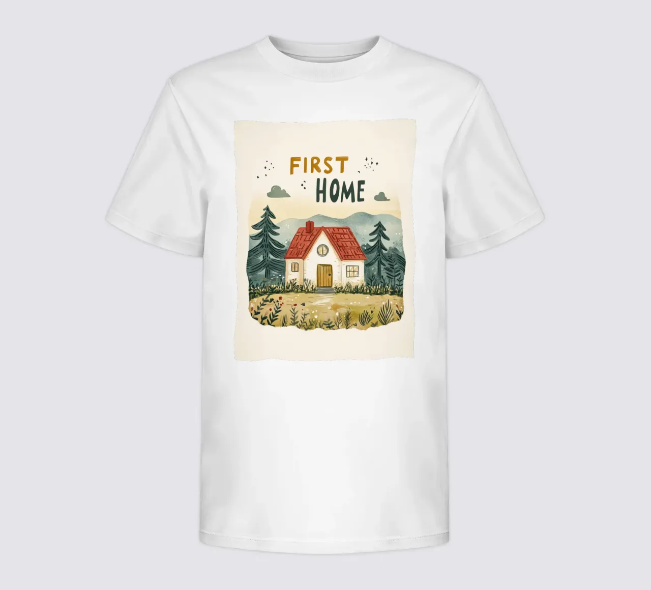 First Home (Version 2) t-shirt bambini da treechild