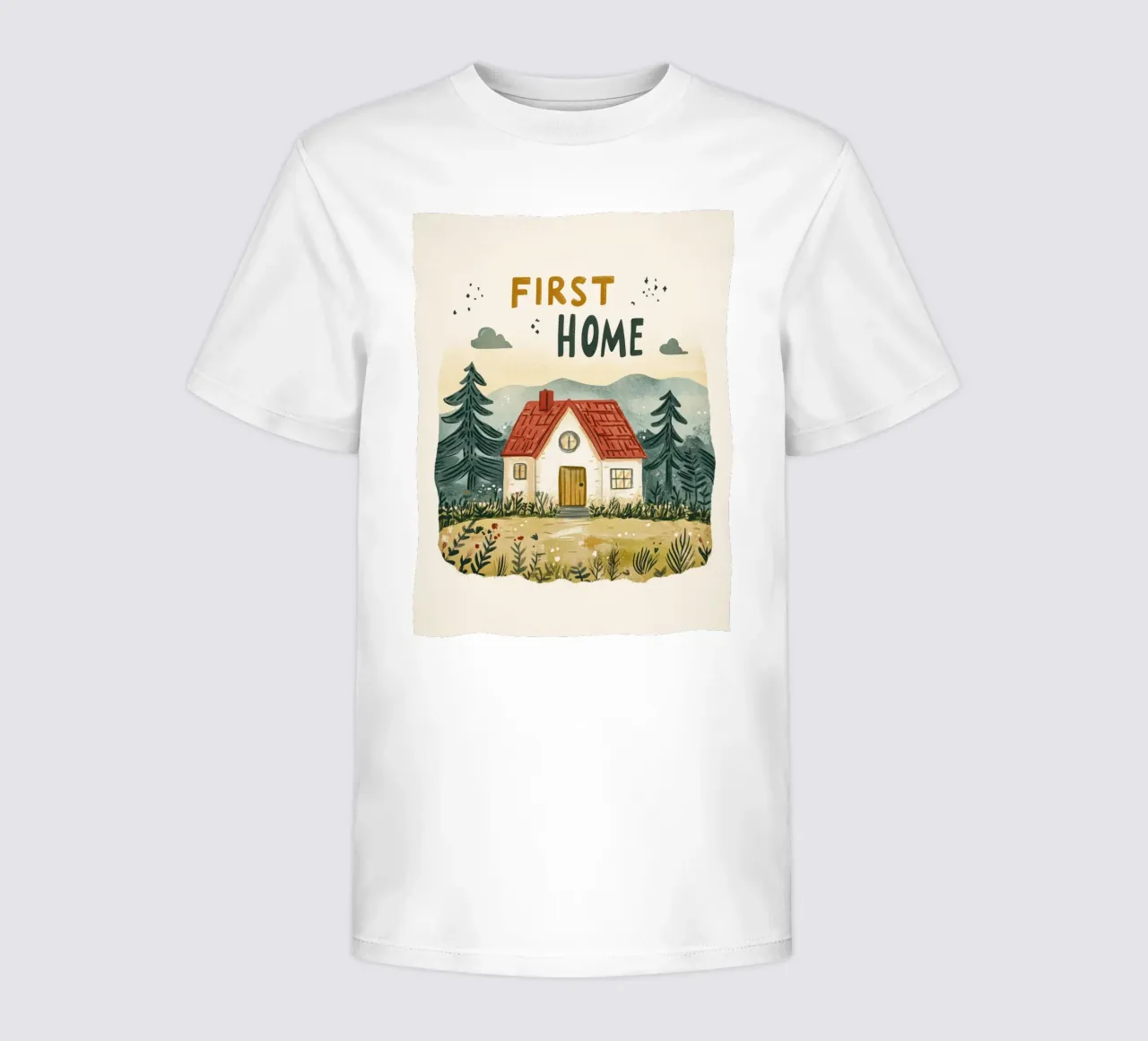 First Home (Version 2) t-shirt bambini da treechild