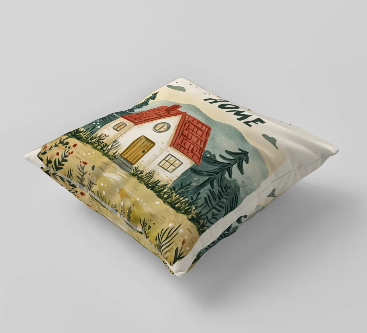 First Home (Version 2) kussen van treechild