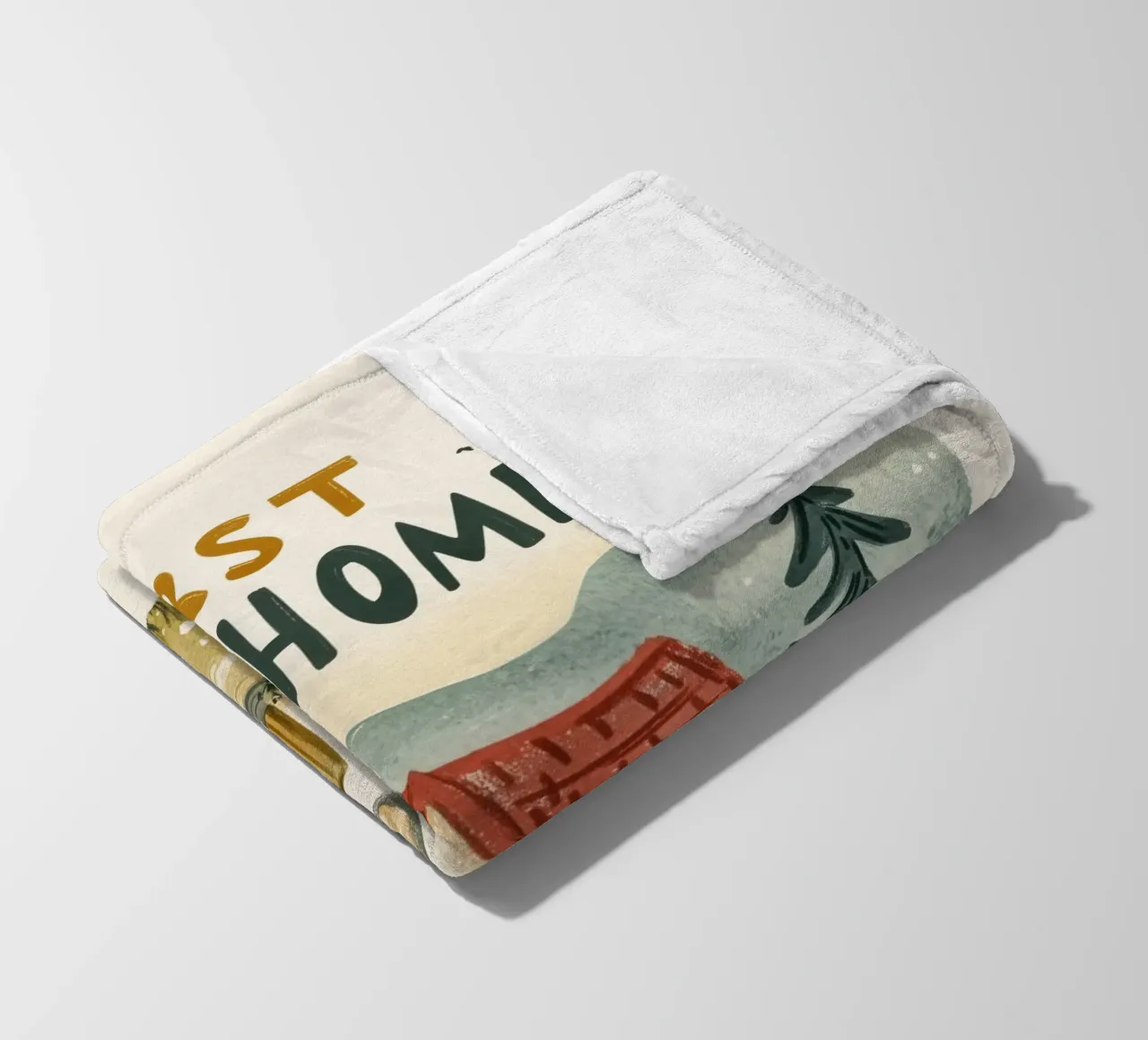 First Home (Version 2) coperta in pile da treechild