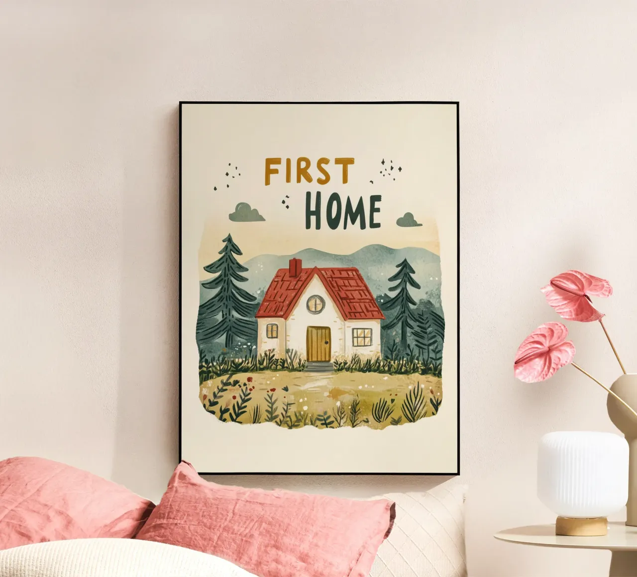 First Home (Version 2) plexiglass da treechild