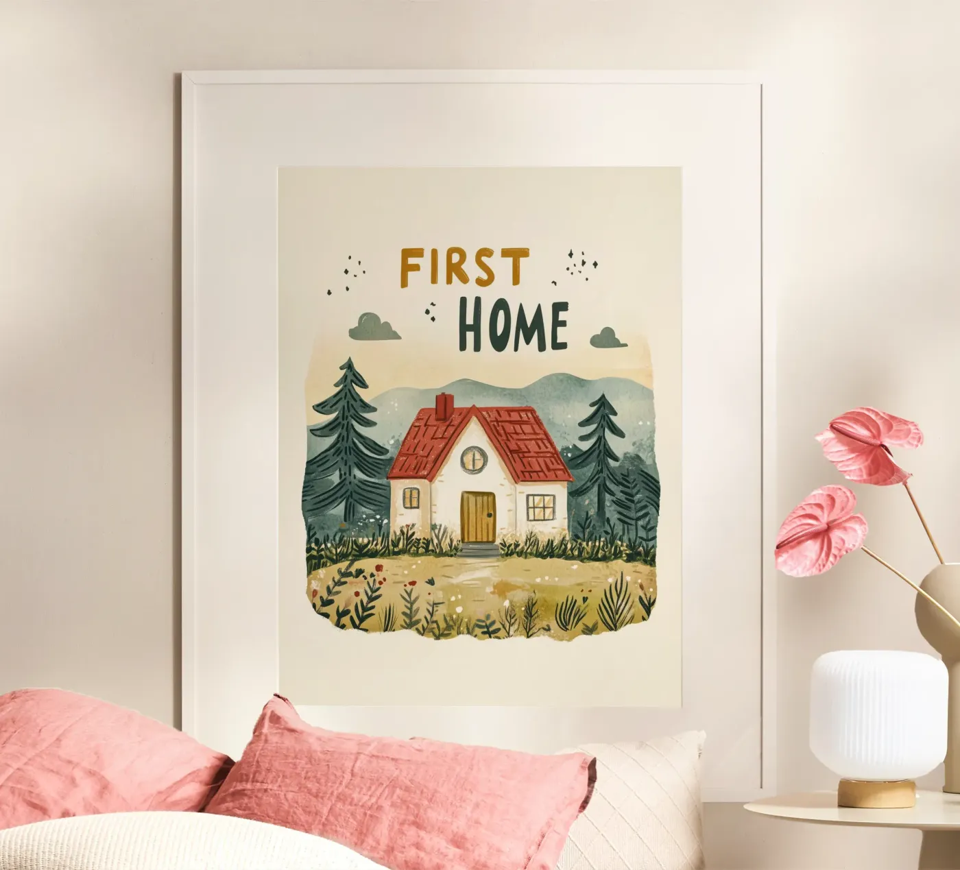 First Home (Version 2) poster de treechild