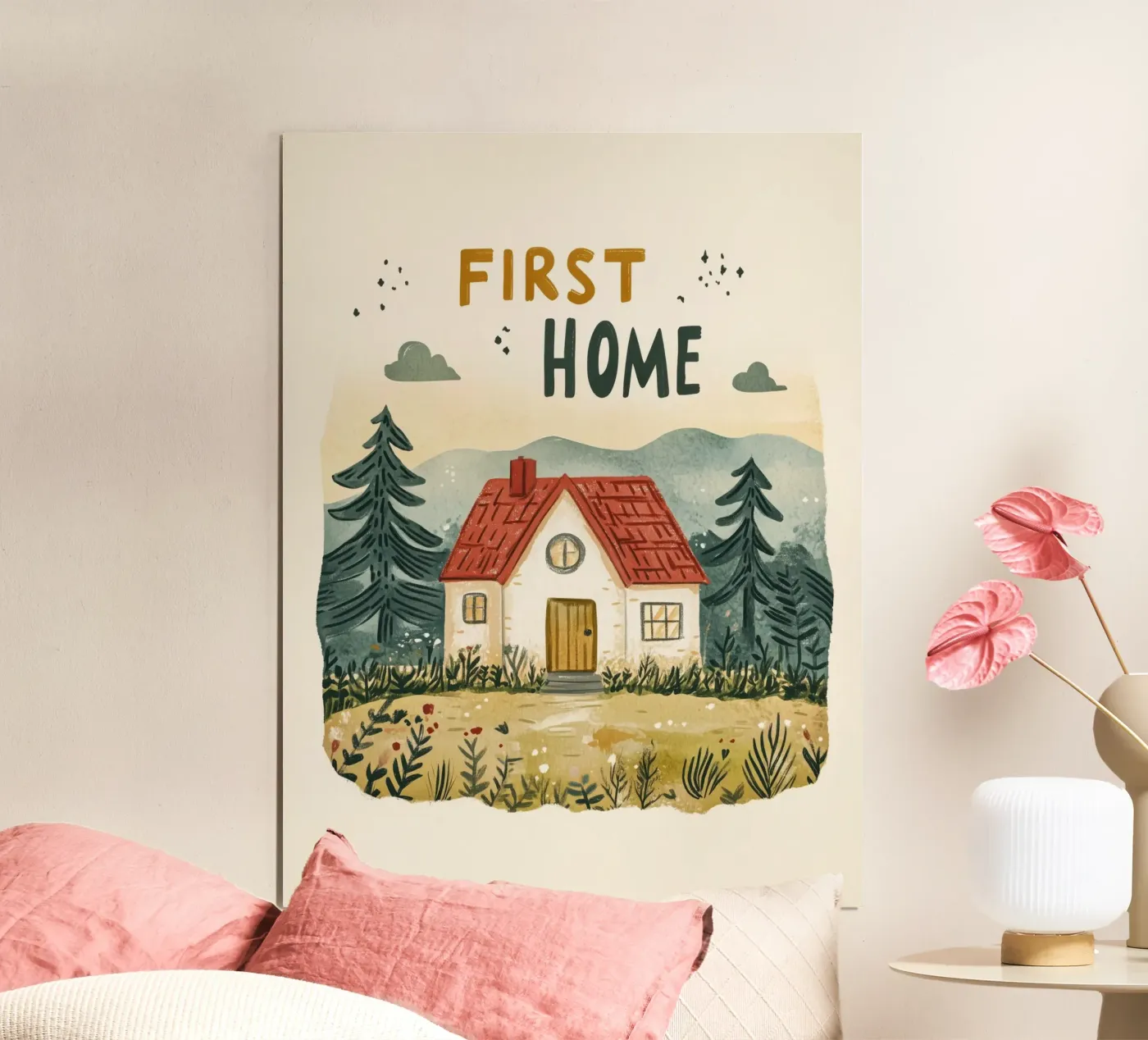 First Home (Version 2) poster de treechild