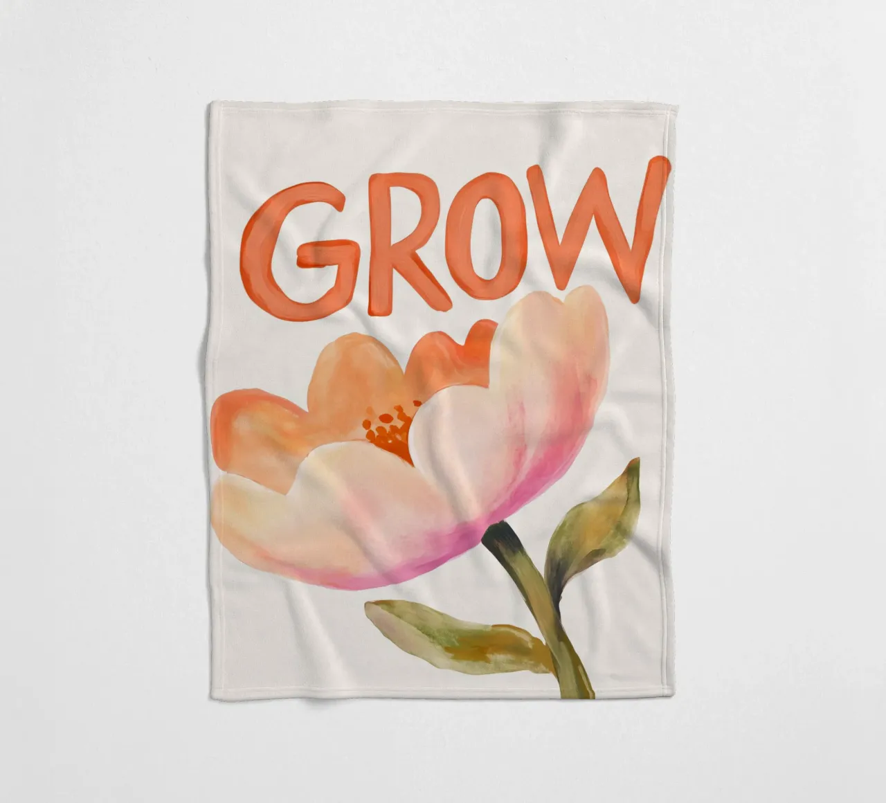 Grow coperta in pile da treechild