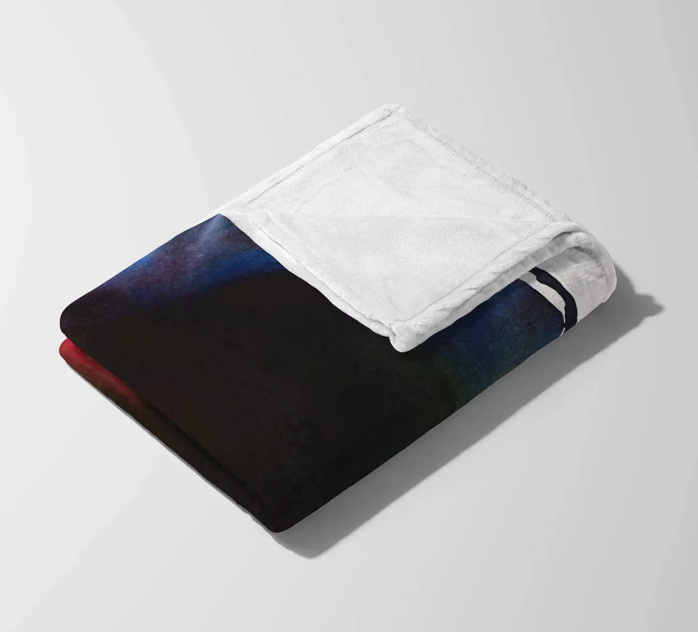 Liquid Rainbow Fleecedecke von STUDIO LEEMO