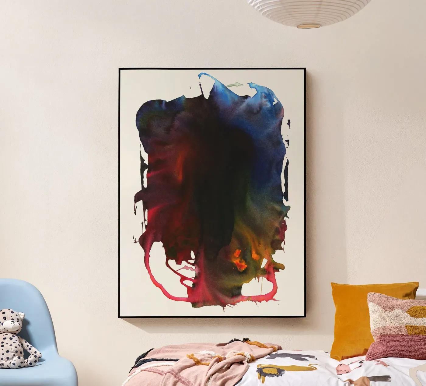 Liquid Rainbow Acryl-Glas von STUDIO LEEMO
