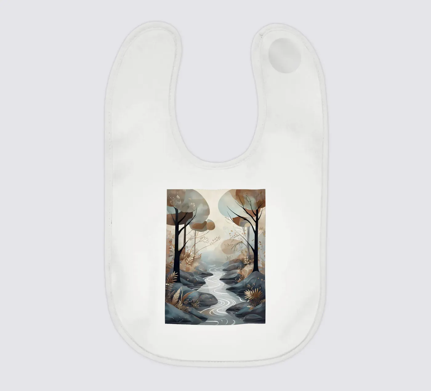 Serene Streamside Babylätzchen von Artistic-shop