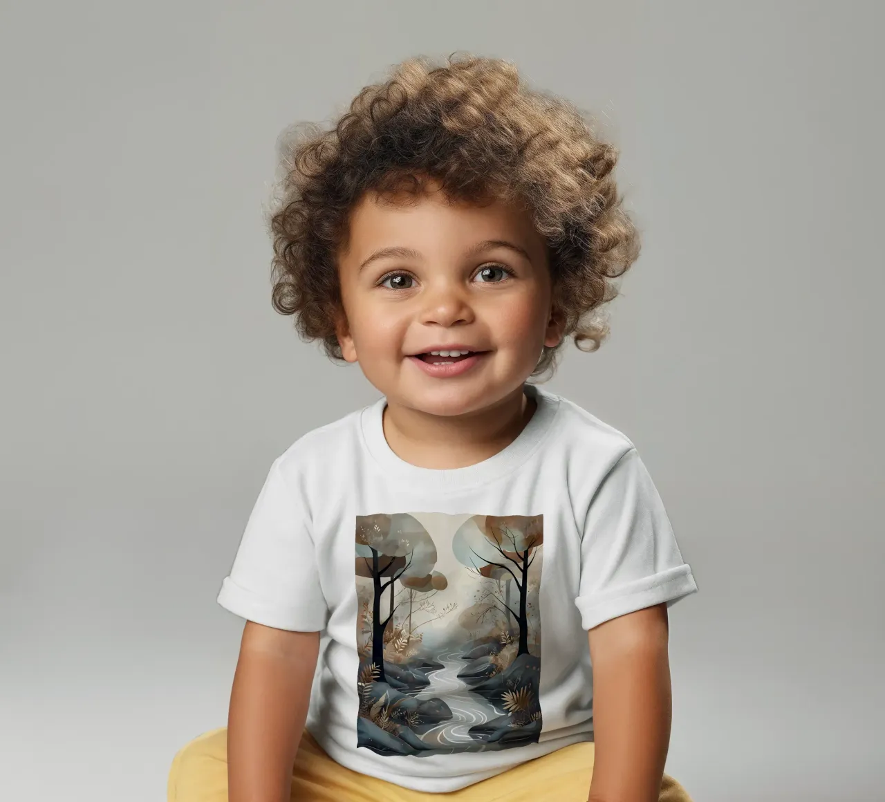 Sereno Streamside maglietta neonato da Artistic-shop