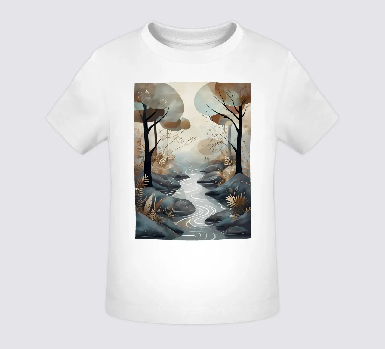 Sereno Streamside maglietta neonato da Artistic-shop