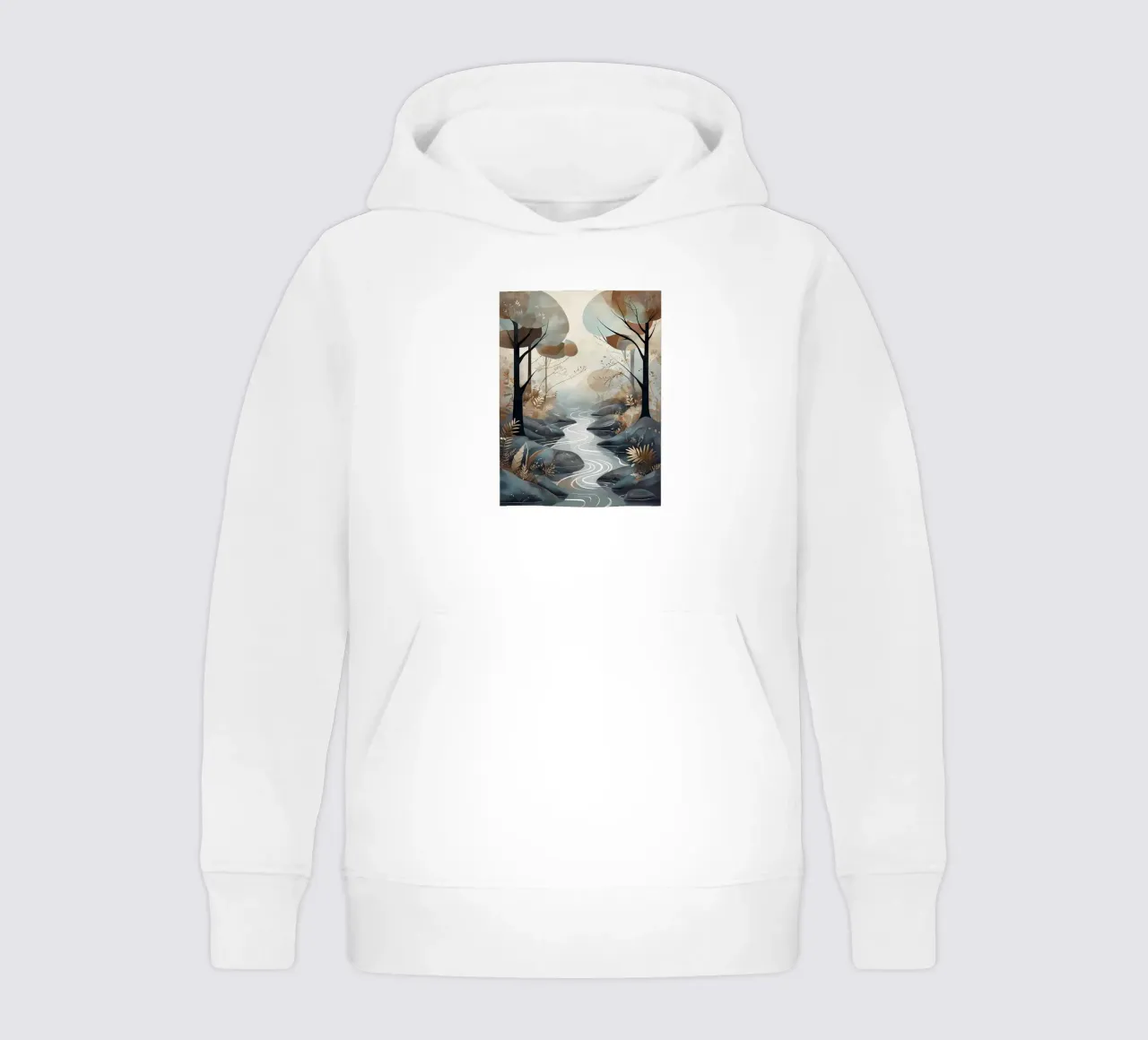 Sereno Streamside felpa bambino con cappuccio da Artistic-shop
