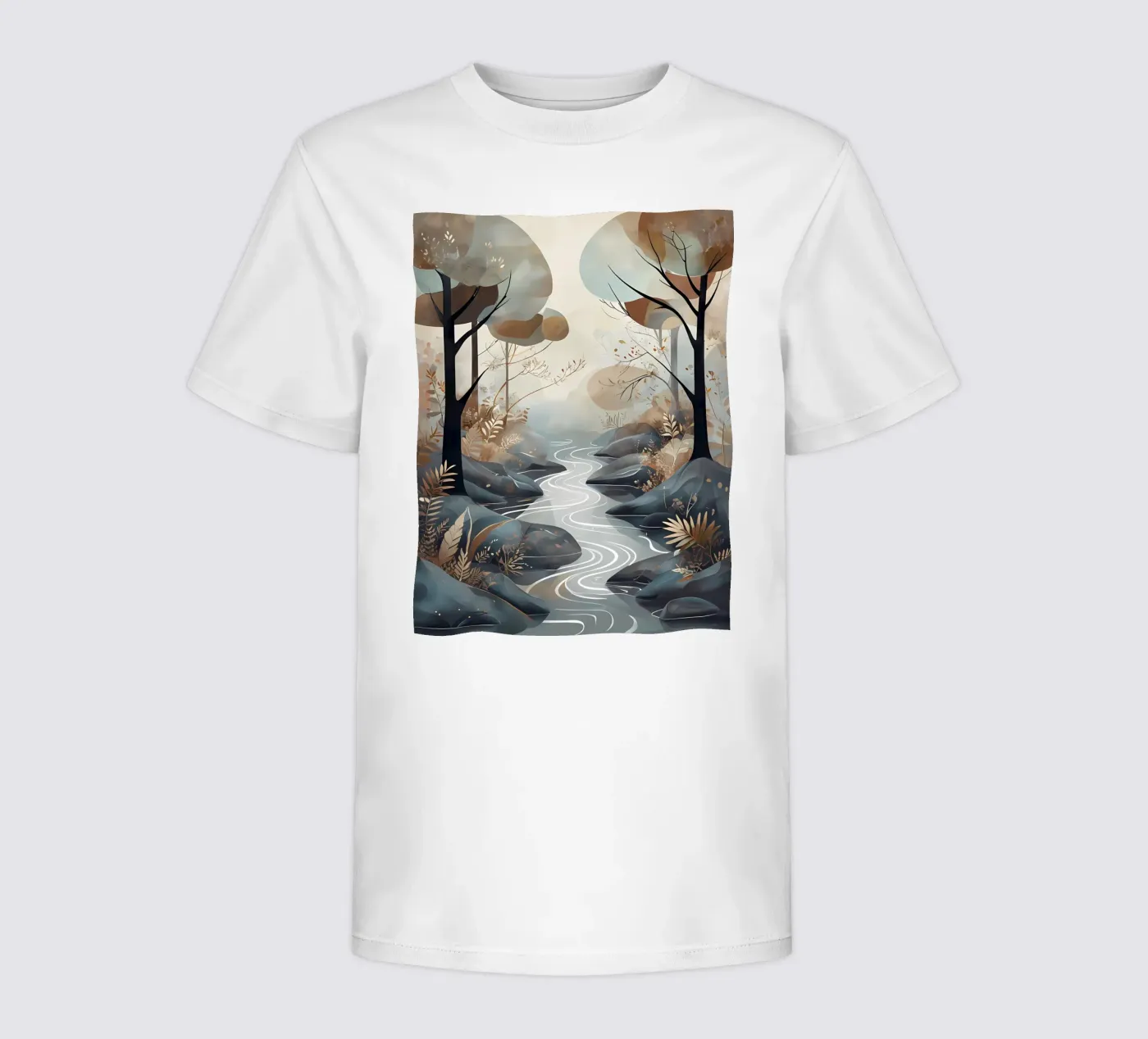 Sereno Streamside t-shirt bambini da Artistic-shop