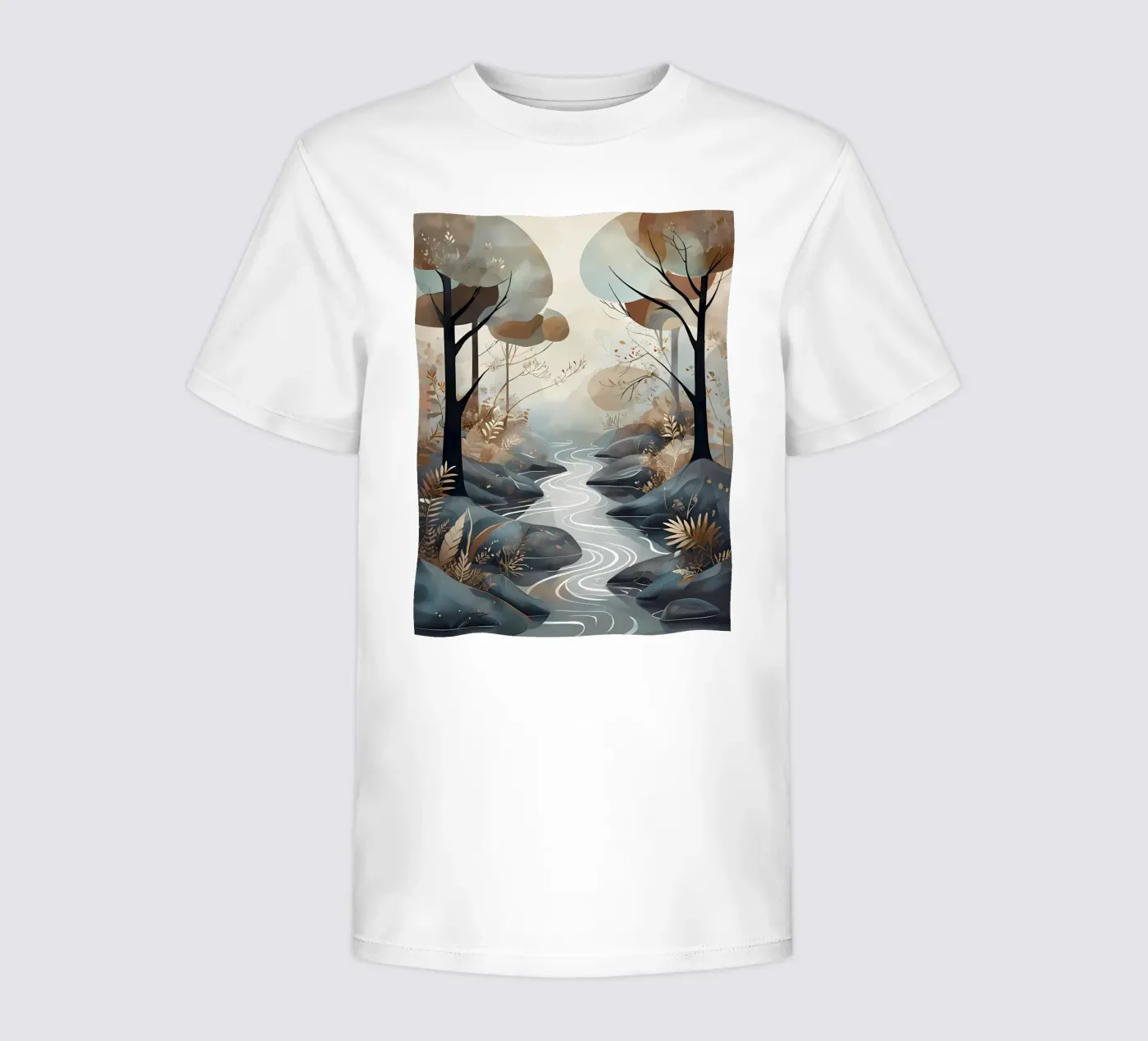 Serene Streamside kinder t-shirt van Artistic-shop