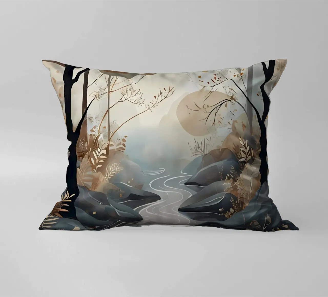 Sereno Streamside cuscino da Artistic-shop