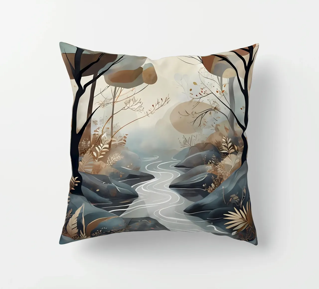 Sereno Streamside cuscino da Artistic-shop