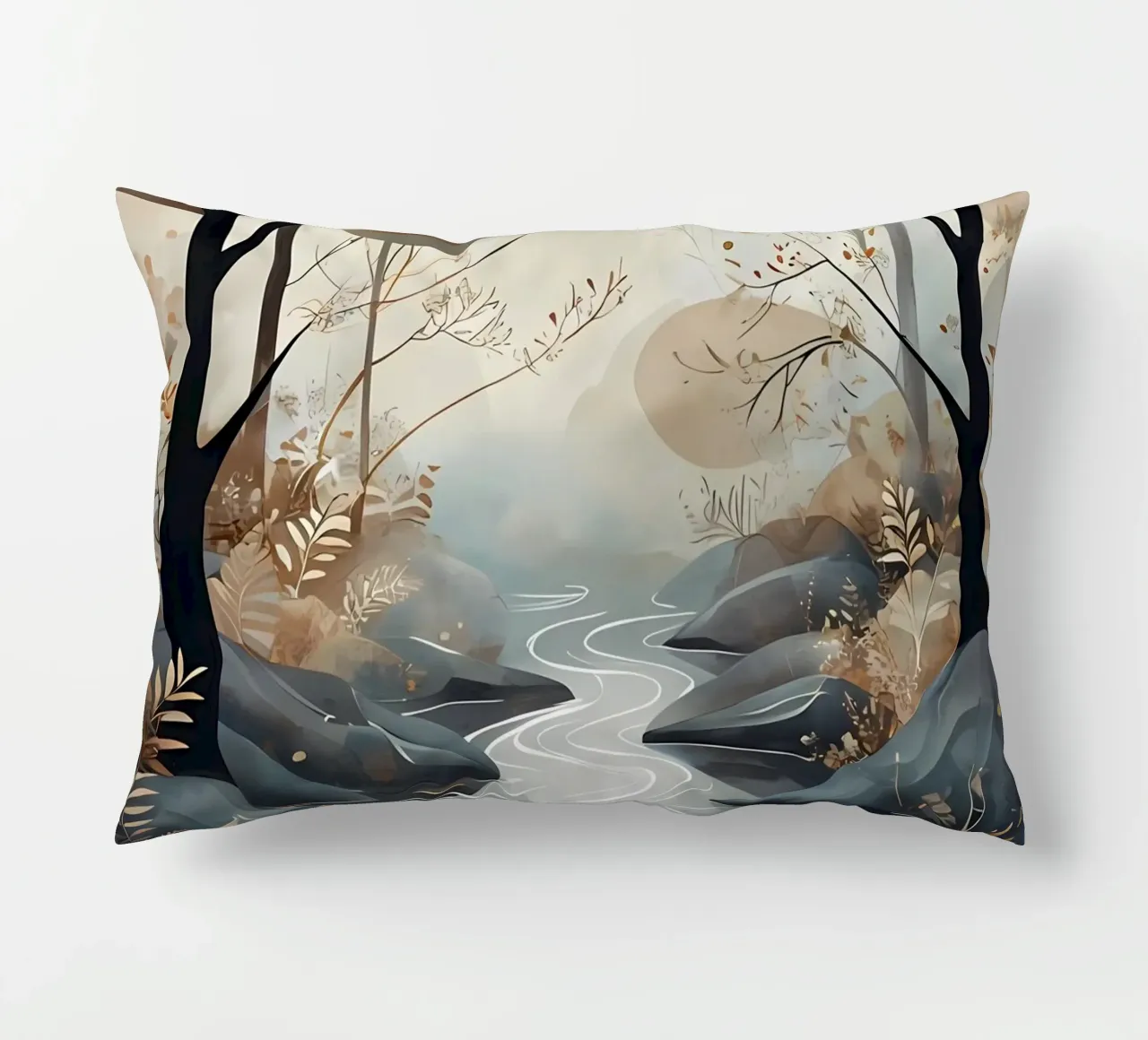 Sereno Streamside cuscino da Artistic-shop