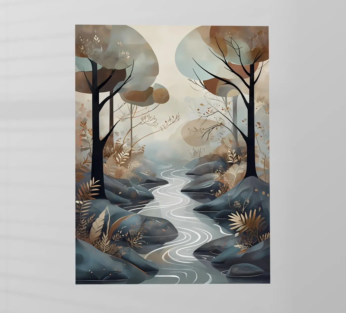 Sereno Streamside pellicola backlit da Artistic-shop