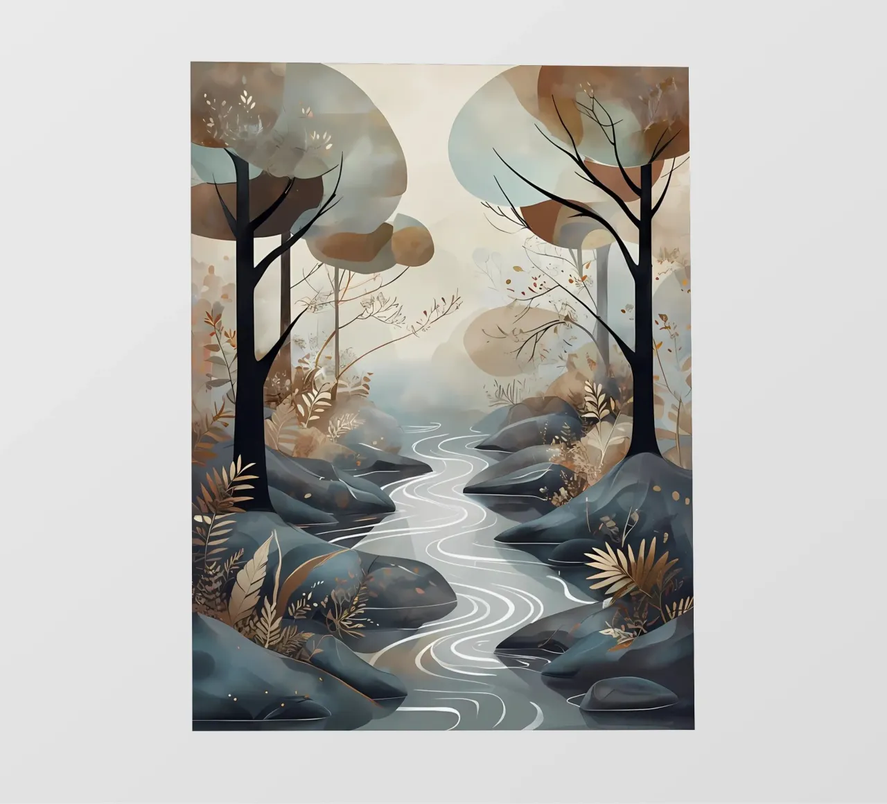 Sereno Streamside pellicola backlit da Artistic-shop