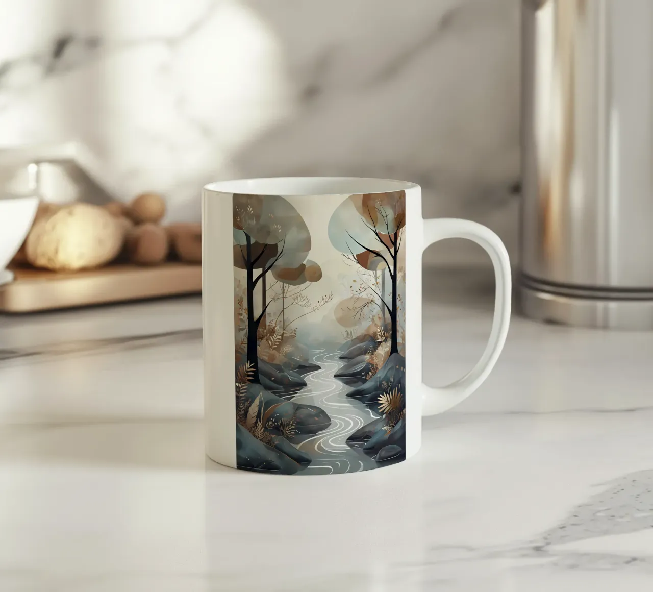Sereno Streamside tazza in ceramica da Artistic-shop