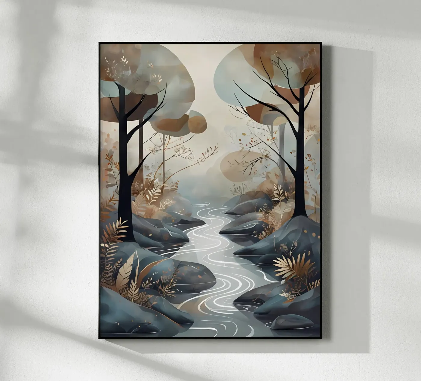 Serene Streamside acrylic glass by Artistic-shop