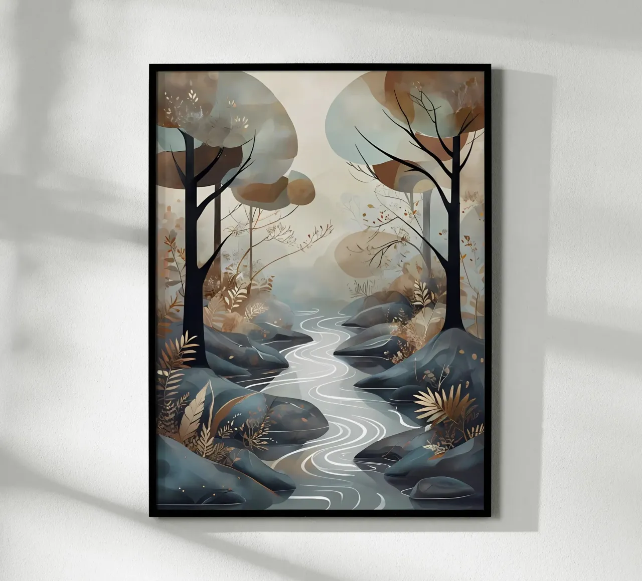 Sereno Streamside poster da Artistic-shop