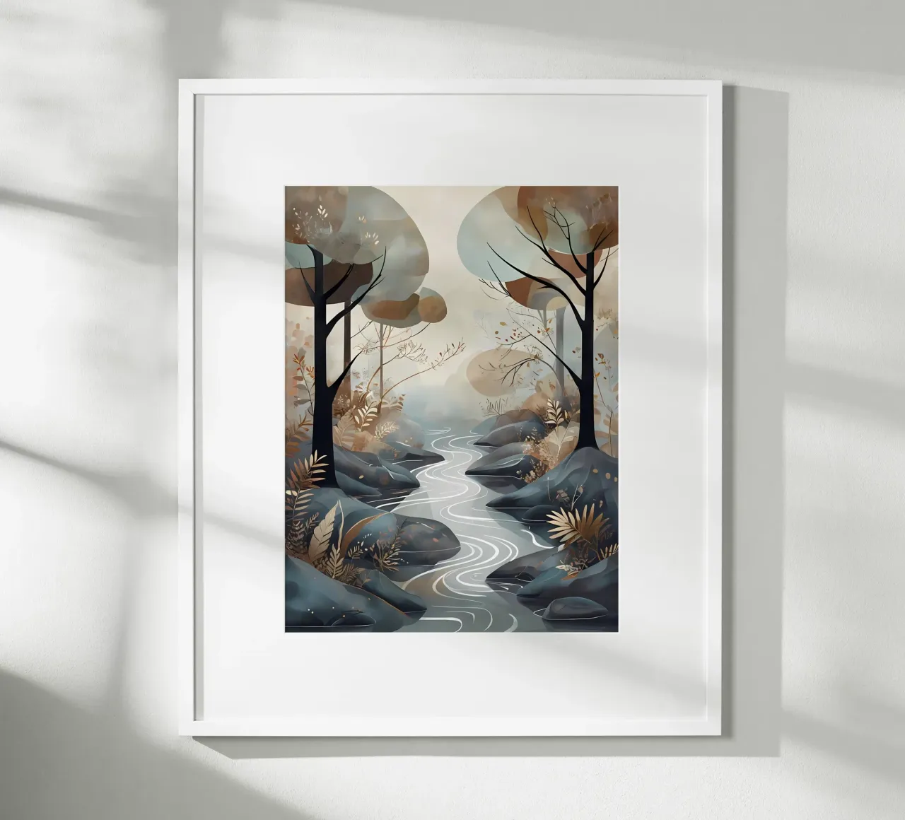 Sereno Streamside poster da Artistic-shop