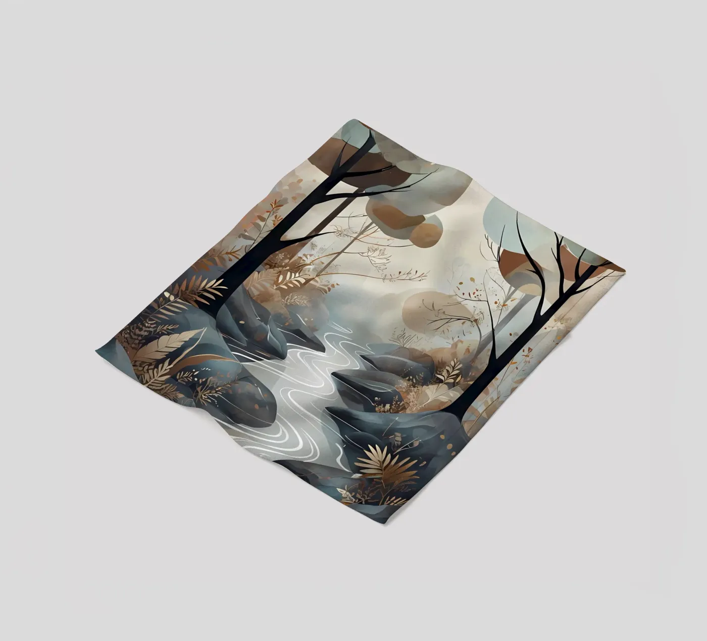 Sereno Streamside coperta in pile da Artistic-shop