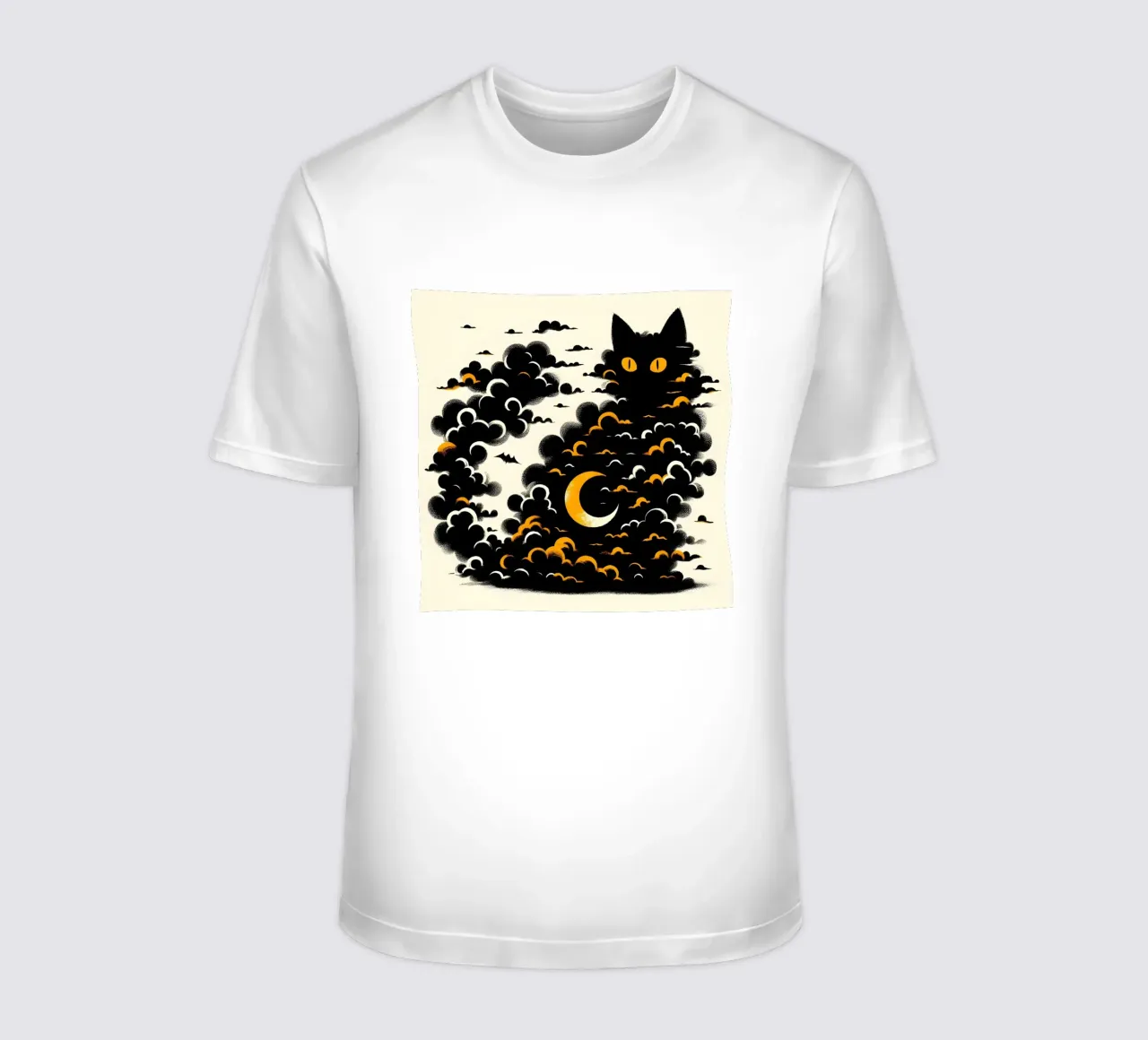Gato en las nubes camiseta de ARTOMATIC