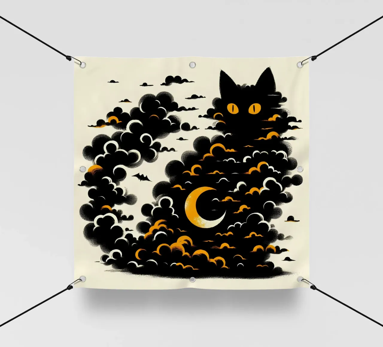 Cat In The Clouds pvc cover by ARTOMATIC
