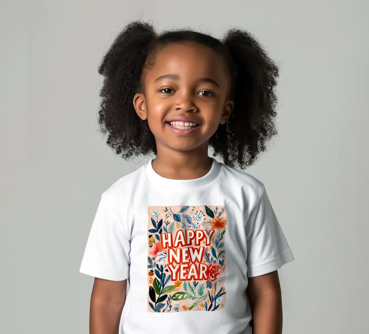 Happy New Year (Version 2) t-shirt bambini da treechild