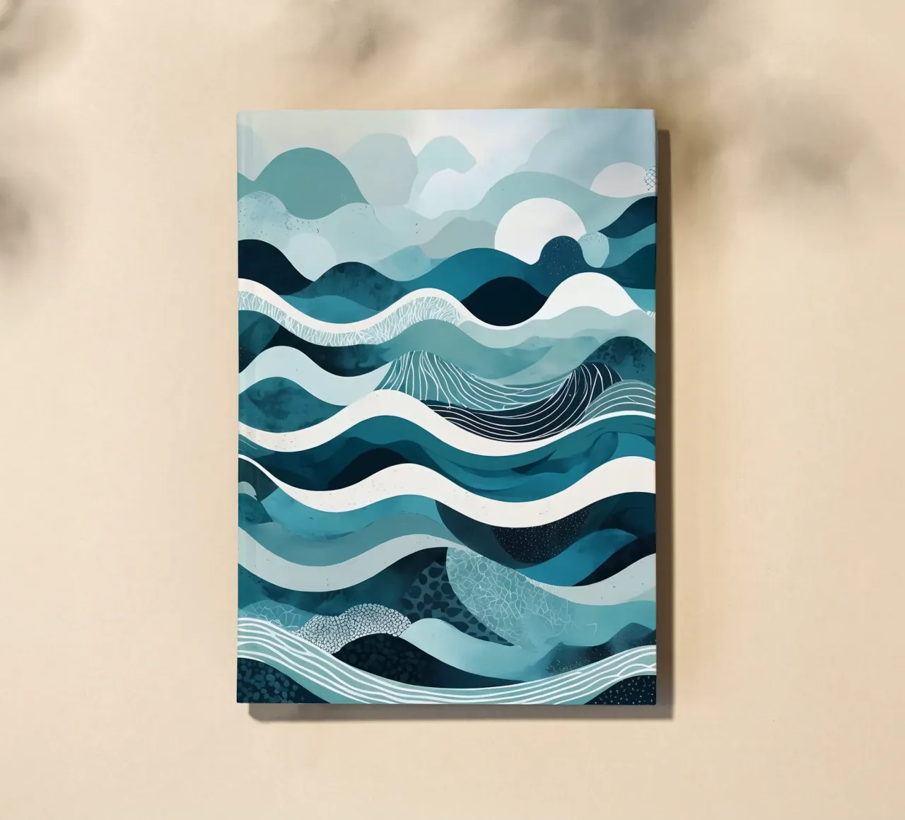 Serene Seascape notebook by Artistic-shop