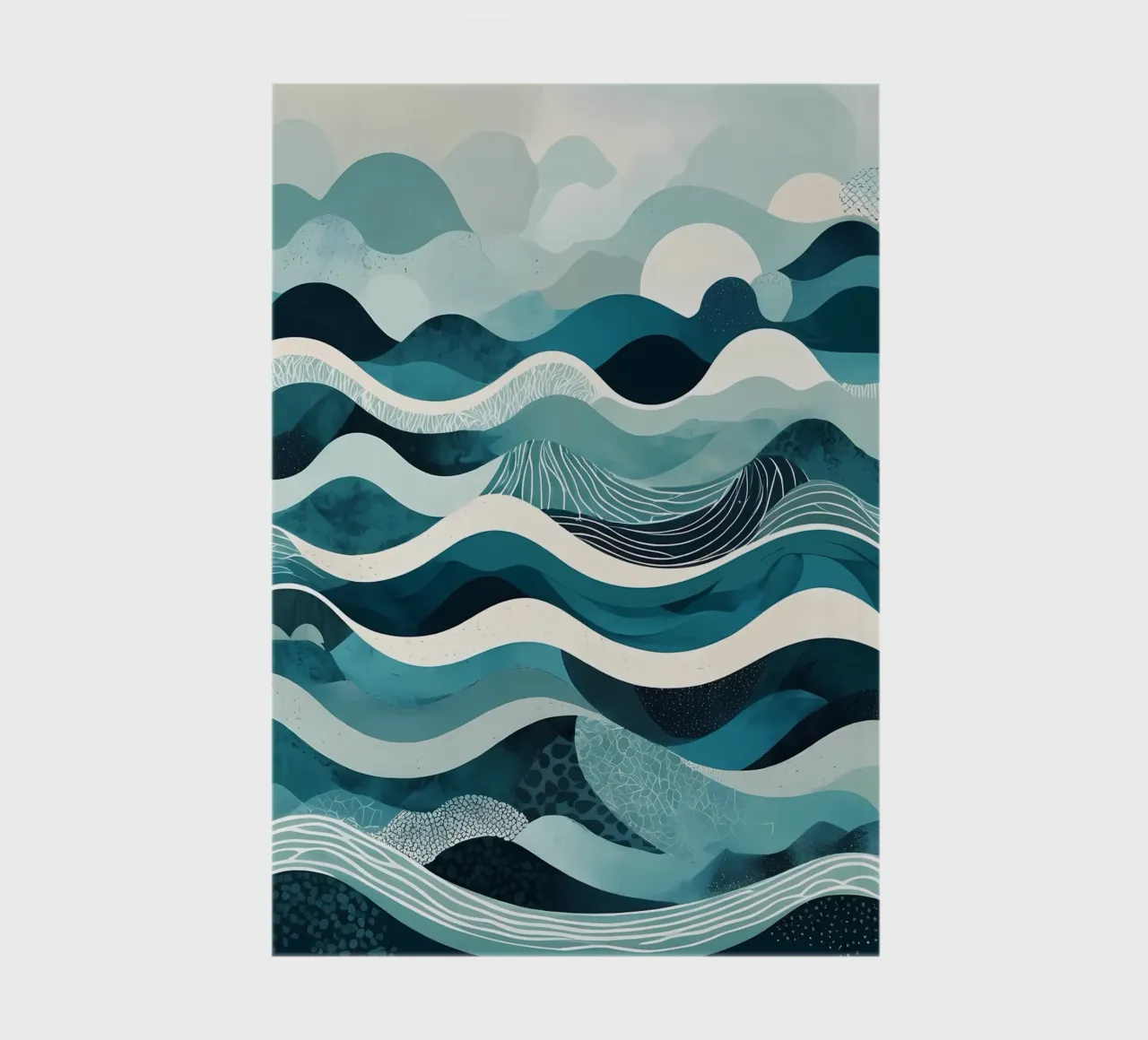 Serene Seascape notebook by Artistic-shop