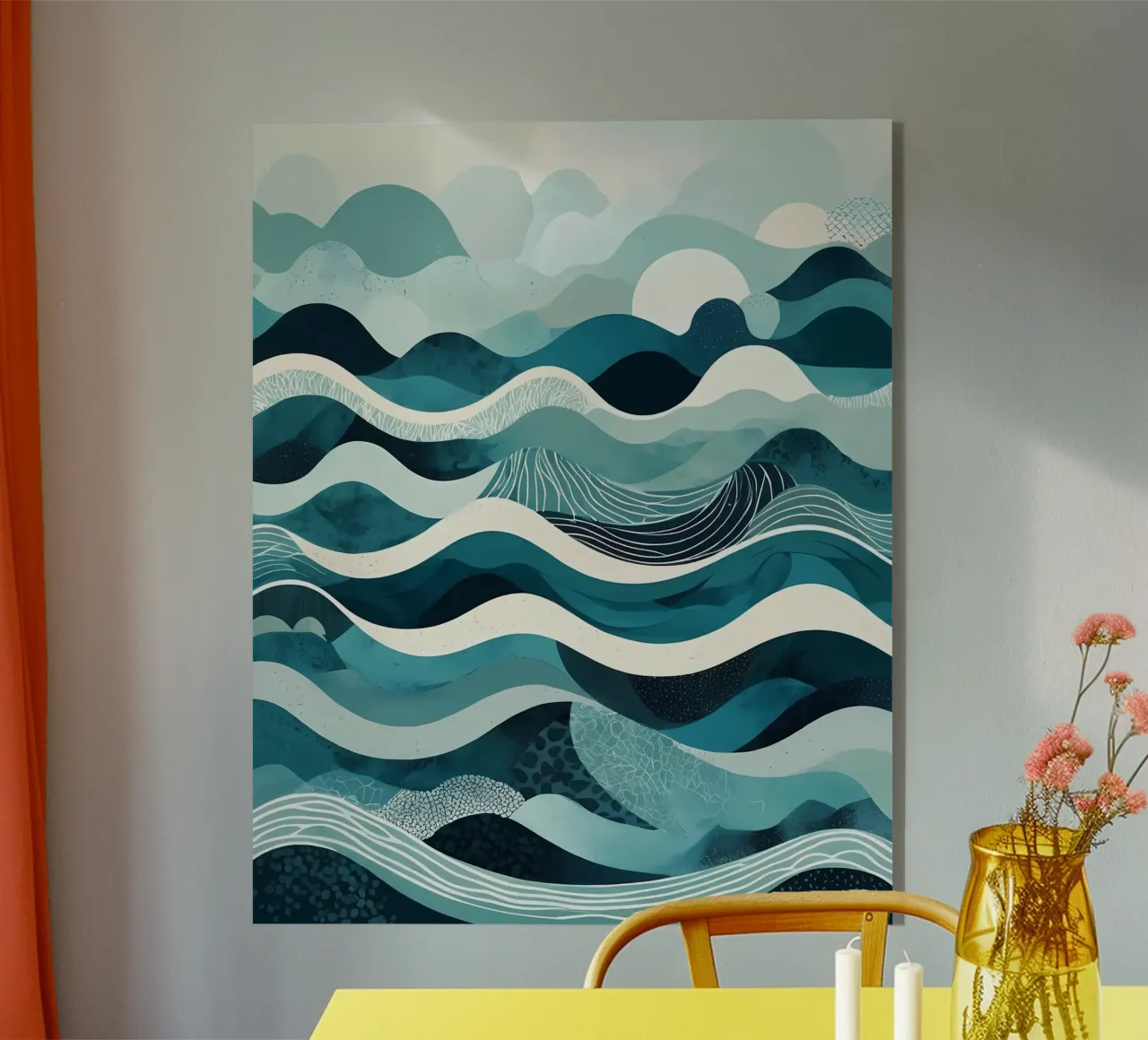 Serene Seascape acrylic glass by Artistic-shop