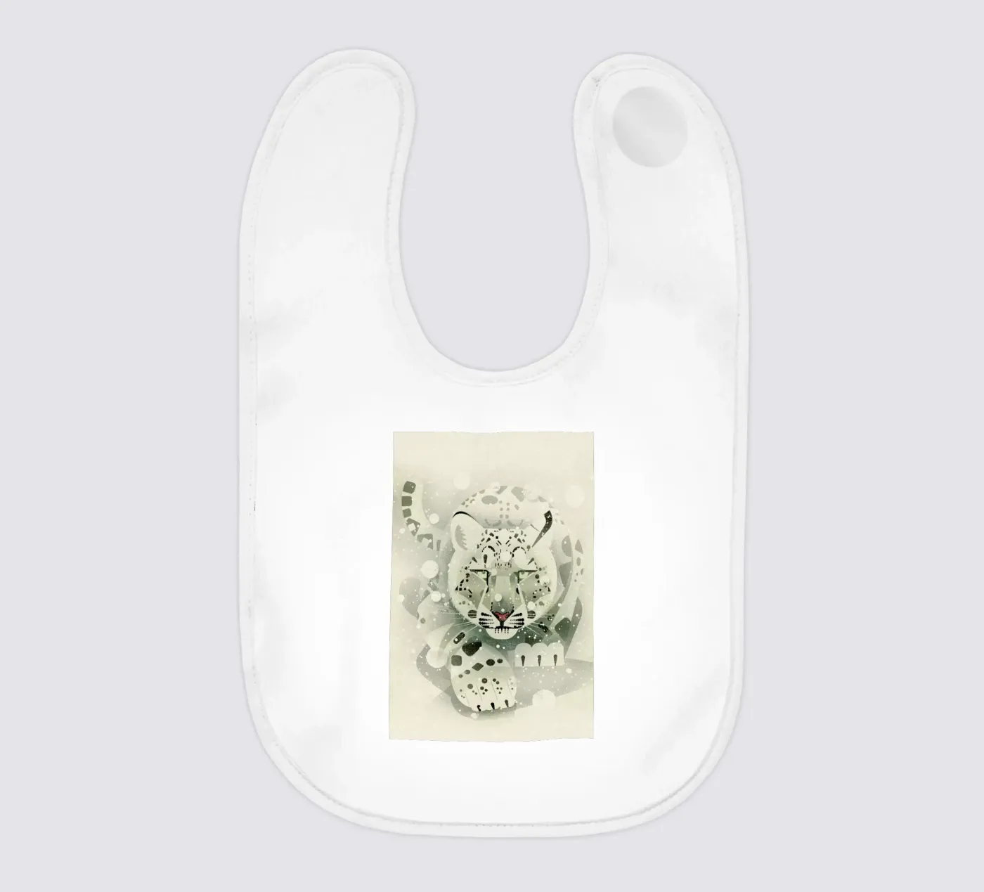 Schneeleopard bavoir de Dieter Braun