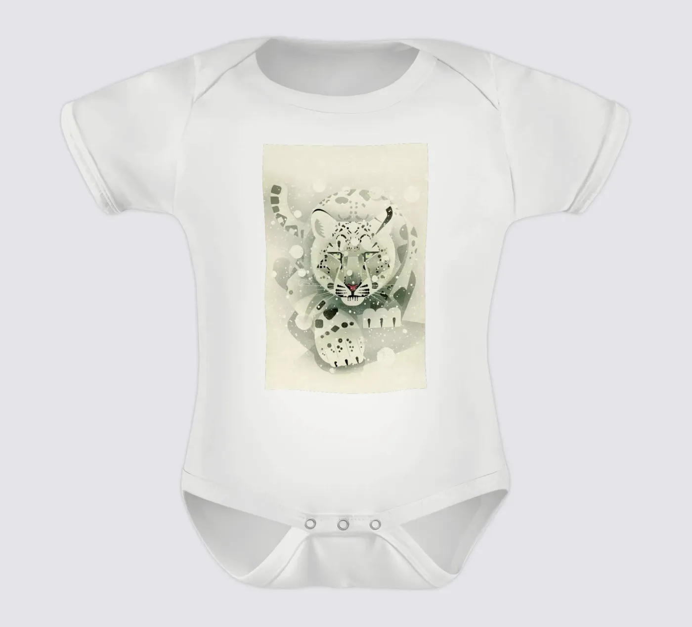 Schneeleopard body bébé de Dieter Braun