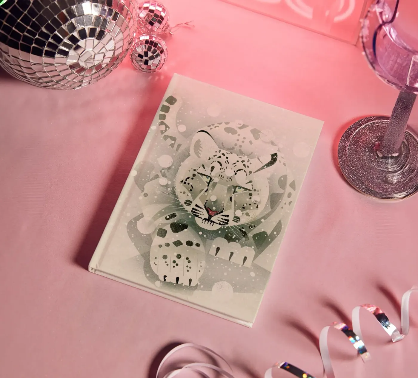 Schneeleopard notebook by Dieter Braun