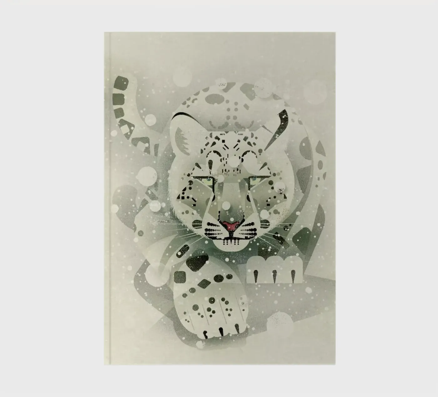 Schneeleopard notebook by Dieter Braun