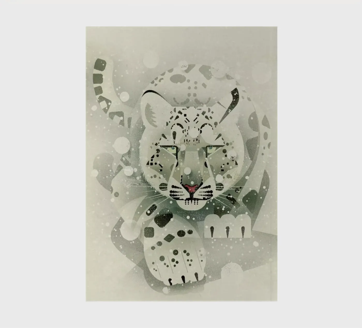 Schneeleopard notebook by Dieter Braun