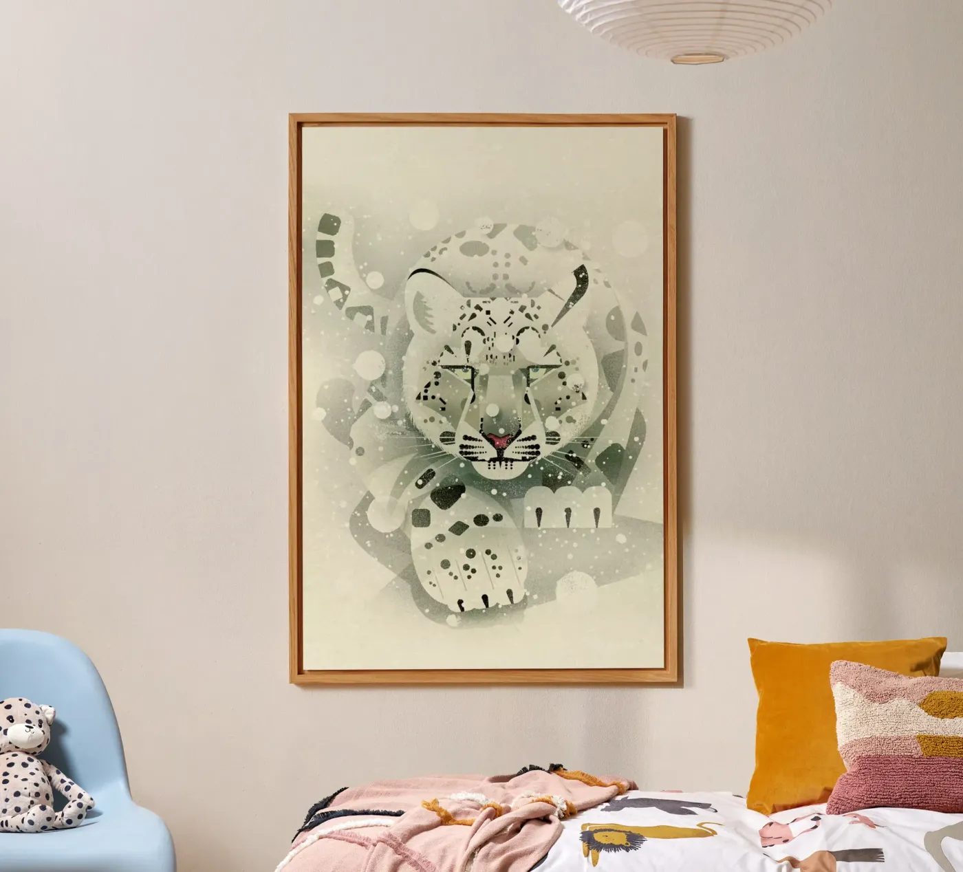 Schneeleopard forex plate by Dieter Braun