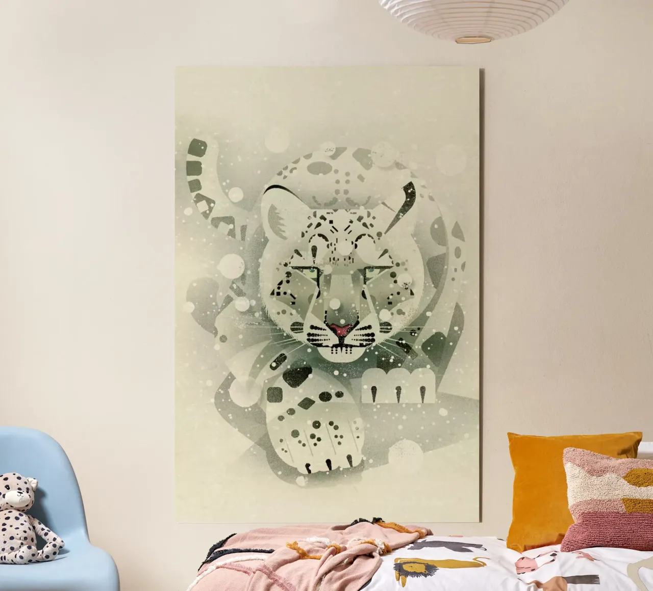 Schneeleopard pannello forex da Dieter Braun