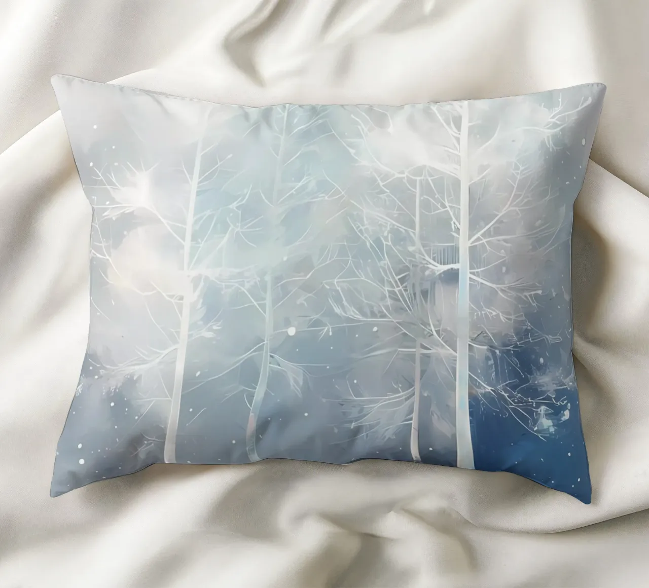 Winterwunderland Kissen von Artistic-shop