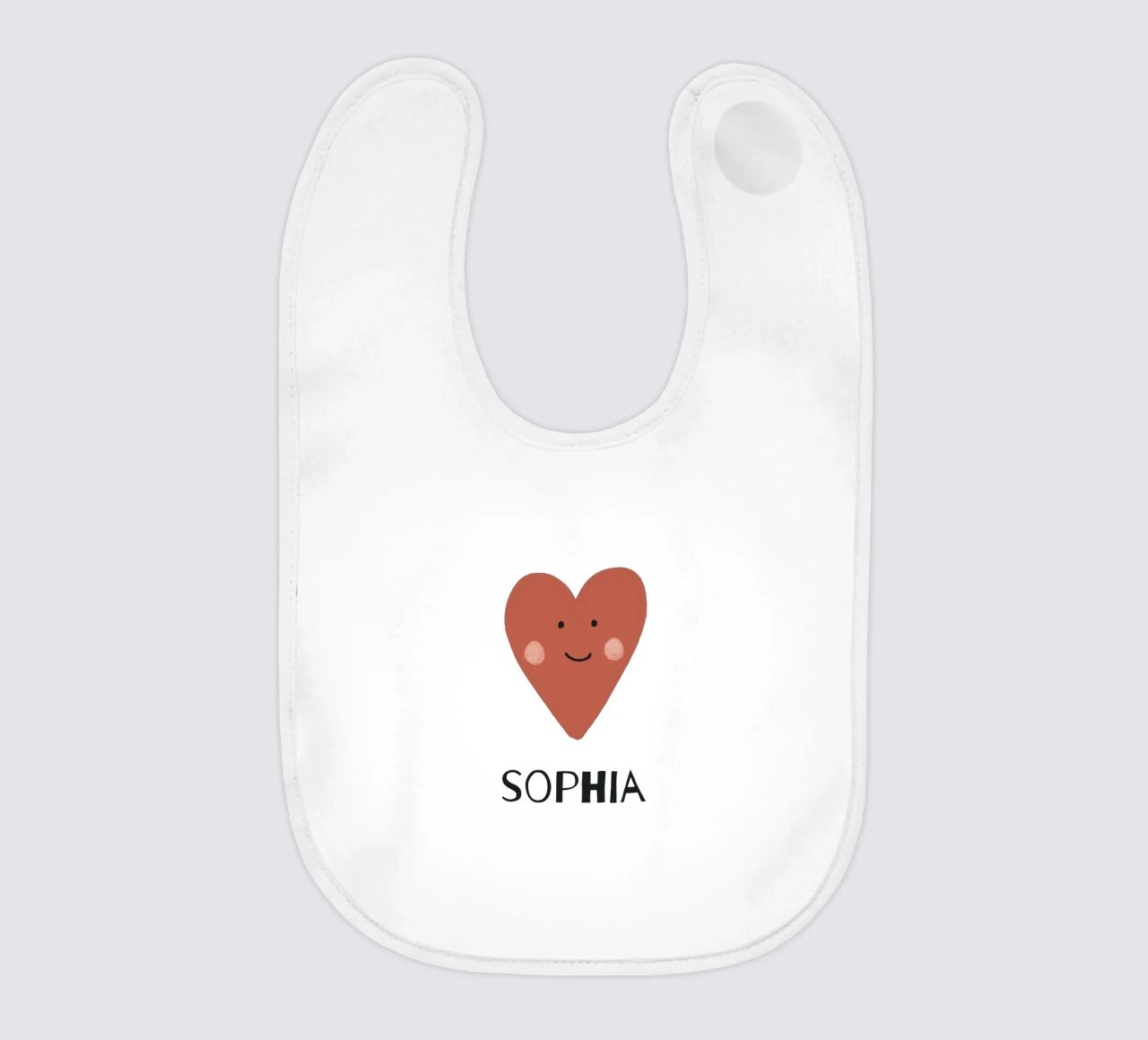 Heart babero de pv design