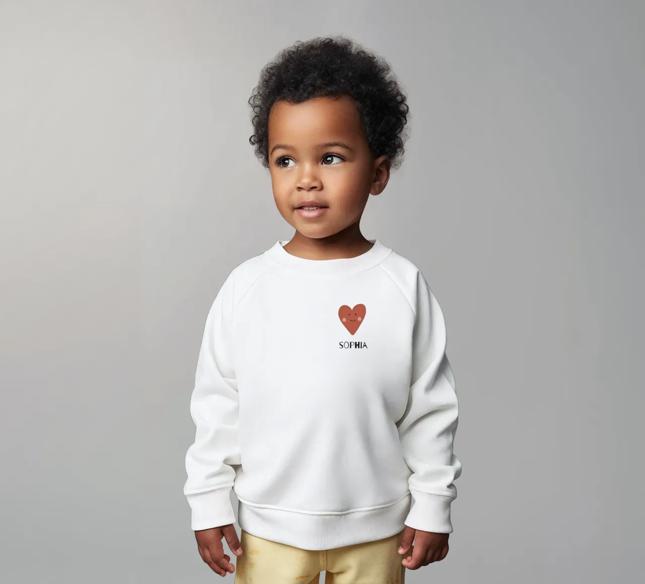 Heart felpa neonato da we line studio - design
