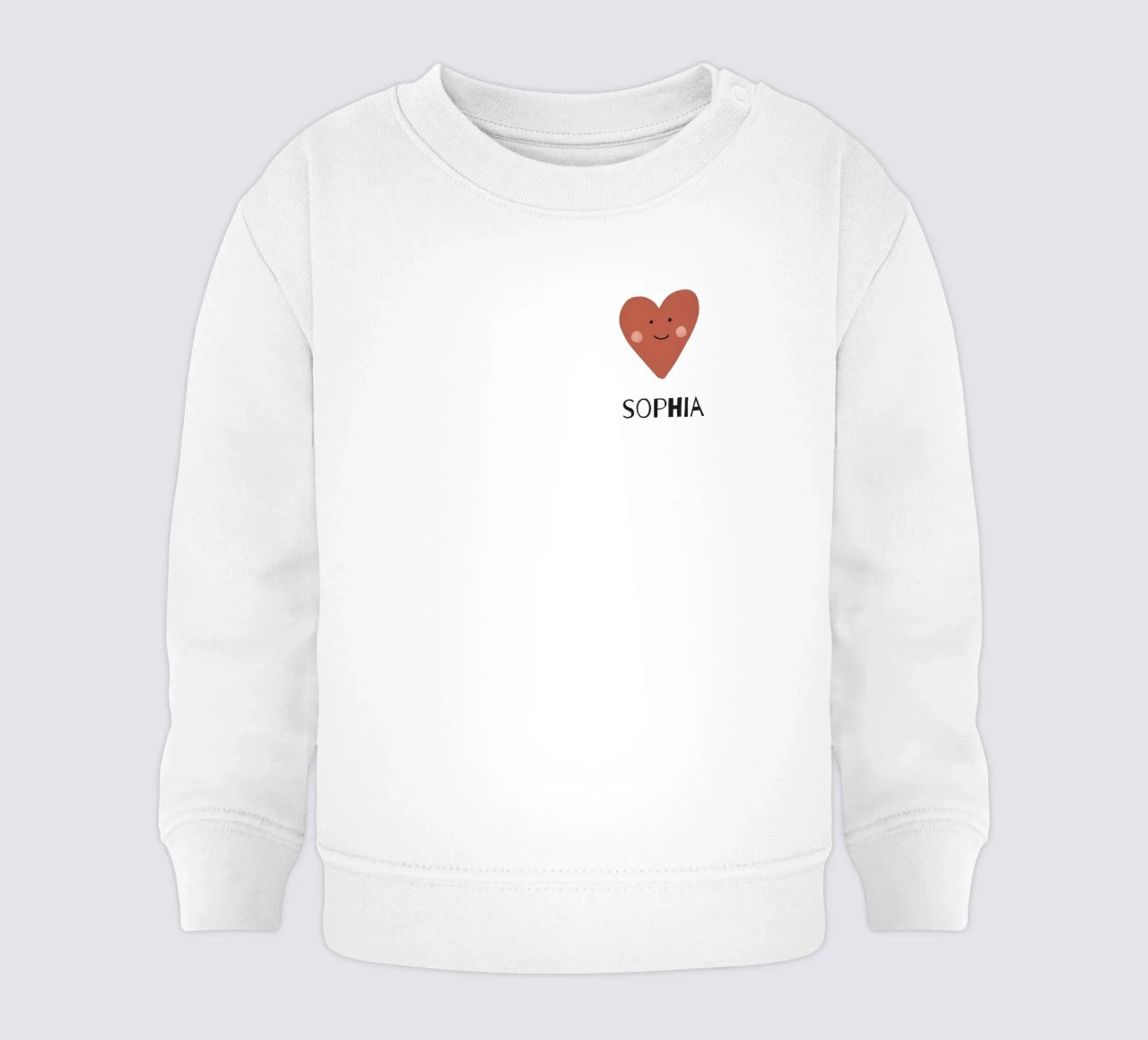 Heart sudadera de bebé de pv design