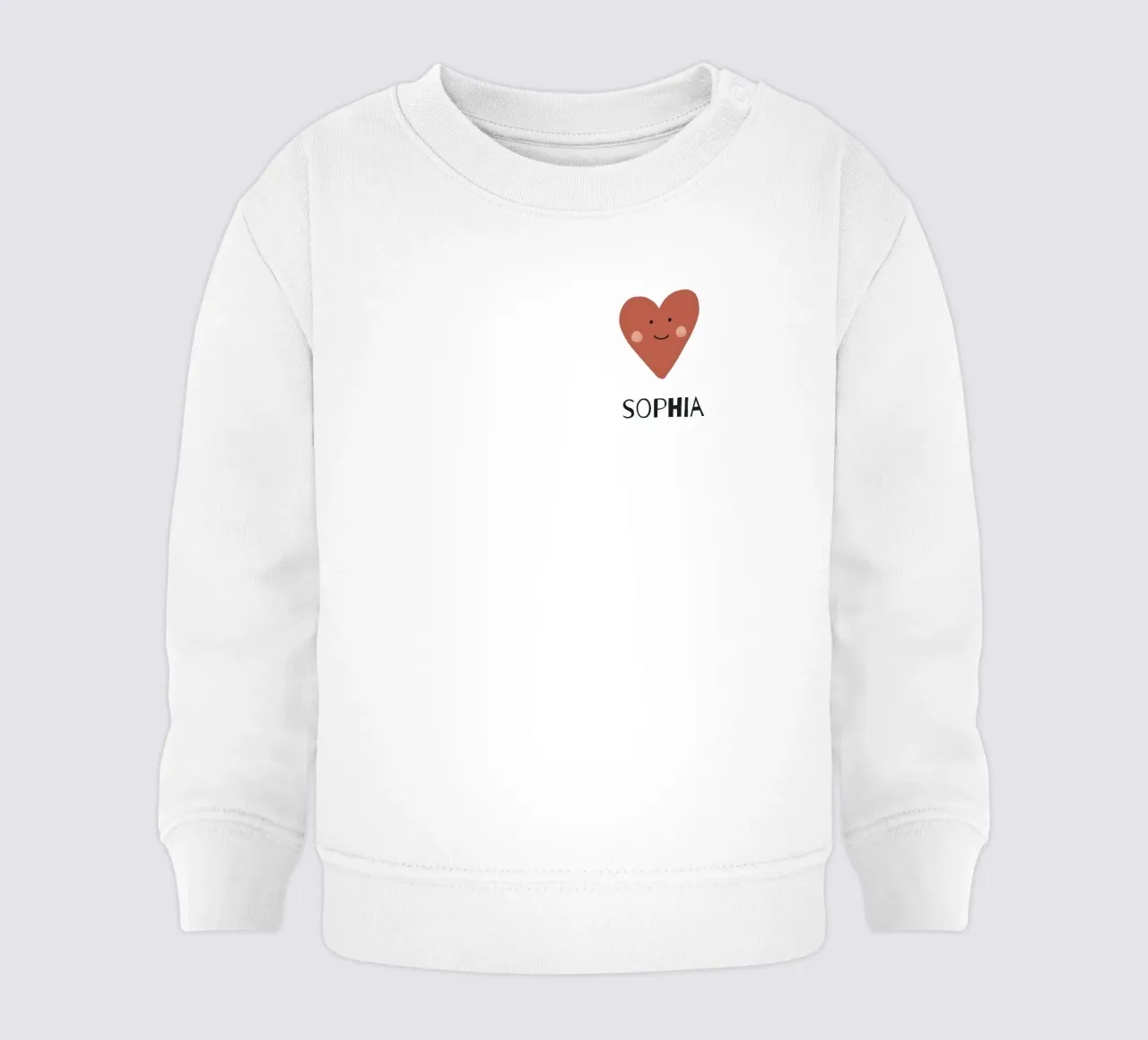 Heart felpa neonato da we line studio - design