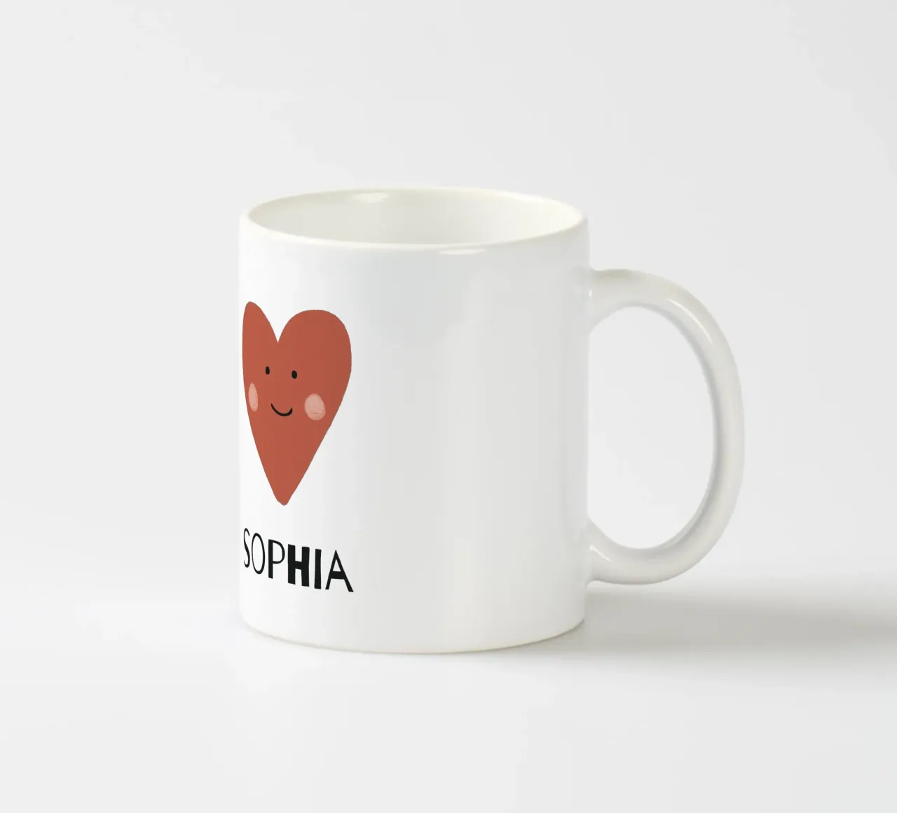 Heart tazza in ceramica da we line studio - design